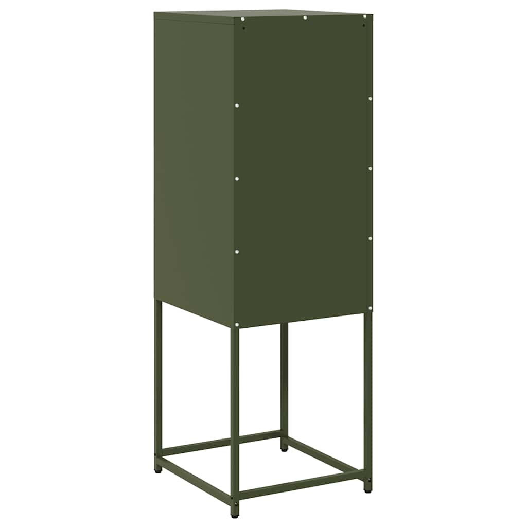 vidaXL Sideboard 36x39x107 cm cold-rolled steel black