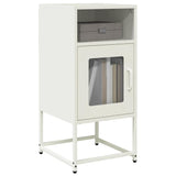 vidaXL Nightstand 36x39x78 cm cold-rolled steel black