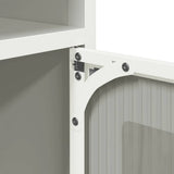 vidaXL Sideboard 100.5x39x107 cm cold-rolled steel black
