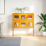 vidaXL Sideboard 100.5x39x107 cm cold-rolled steel black