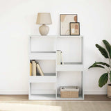 vidaXL Boekenkast 100x33x135 cm bewerkt hout wit