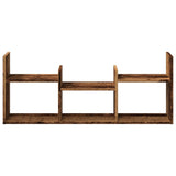 vidaXL Wall Cabinet 100x18x40 cm engineered wood black