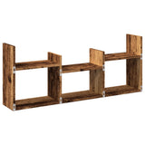vidaXL Wall Cabinet 100x18x40 cm engineered wood black