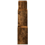 vidaXL Wandkast 78x18x71 cm bewerkt hout wit