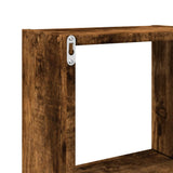 vidaXL Wandkast 78x18x71 cm bewerkt hout wit