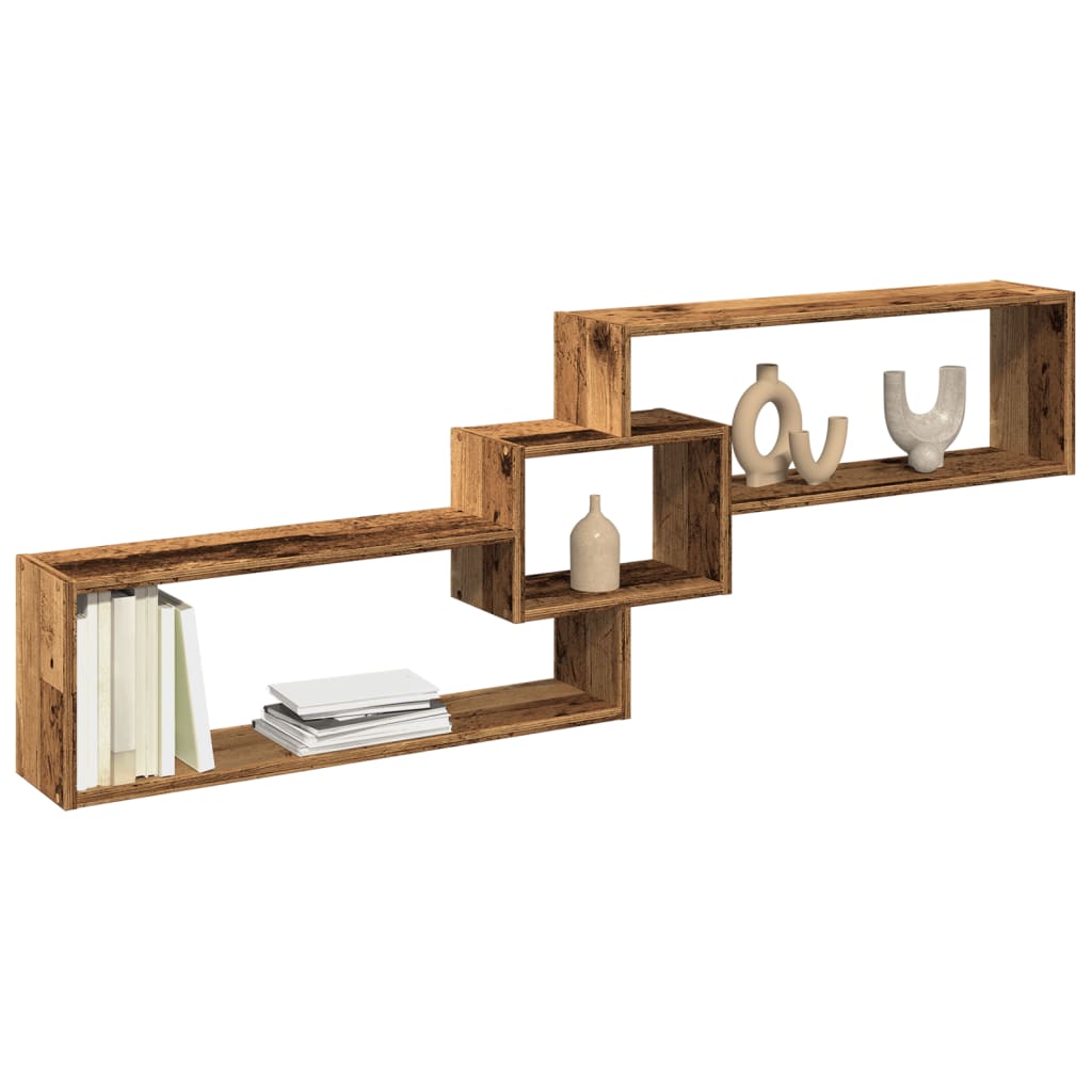 vidaXL Wall Cabinet 158x18x53 cm Engineered Wood White