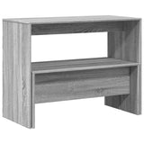 vidaXL 3-delige Eettafel en bankenset bewerkt hout wit