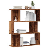 vidaXL Boekenkast/kamerscherm 80x24x96 cm bewerkt hout wit