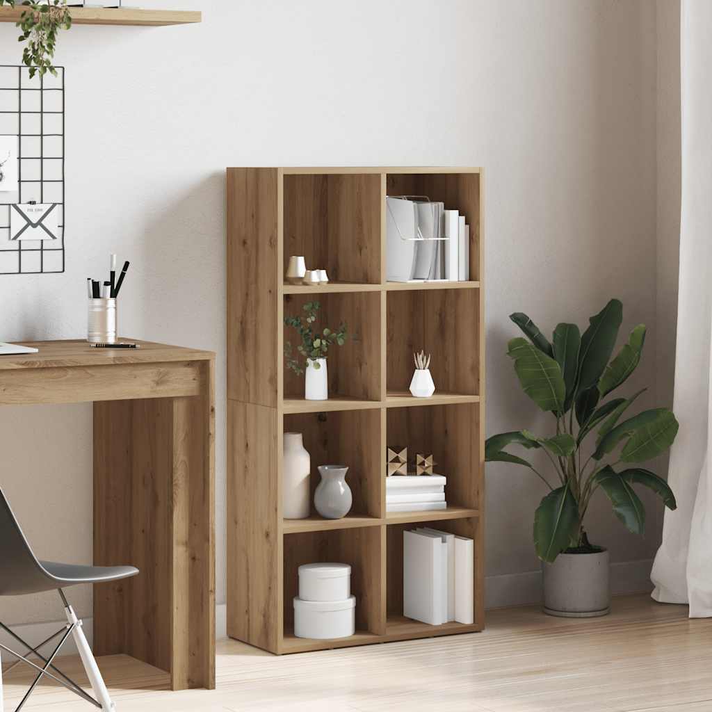 vidaXL Boekenkast/tv-meubel 36x30x114 cm bewerkt hout wit