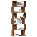 vidaXL Boekenkast / kamerscherm 80x24x192 cm bewerkt hout wit