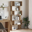 vidaXL Boekenkast / kamerscherm 80x24x192 cm bewerkt hout wit