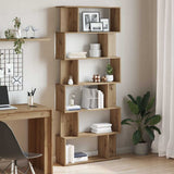 vidaXL Boekenkast / kamerscherm 80x24x192 cm bewerkt hout wit