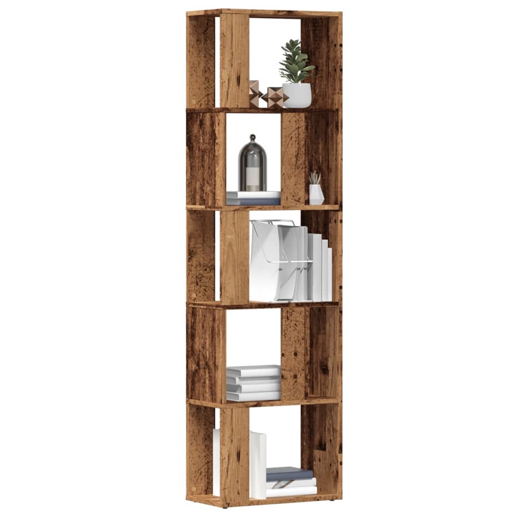 vidaXL Boekenkast/kamerscherm 45x24x159 cm bewerkt hout wit