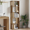 vidaXL Boekenkast/kamerscherm 45x24x159 cm bewerkt hout wit