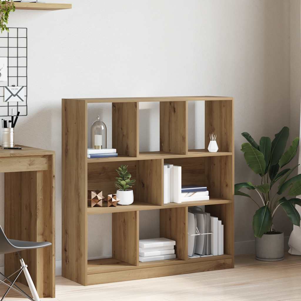 vidaXL Boekenkast 97,5x29,5x100 cm bewerkt hout wit
