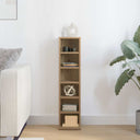 vidaXL Cd-kast 21x20x88 cm bewerkt hout wit