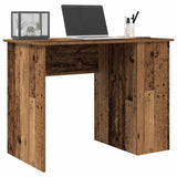 vidaXL Bureau 100x55x75 cm bewerkt hout wit