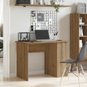 vidaXL Bureau 100x55x75 cm bewerkt hout wit