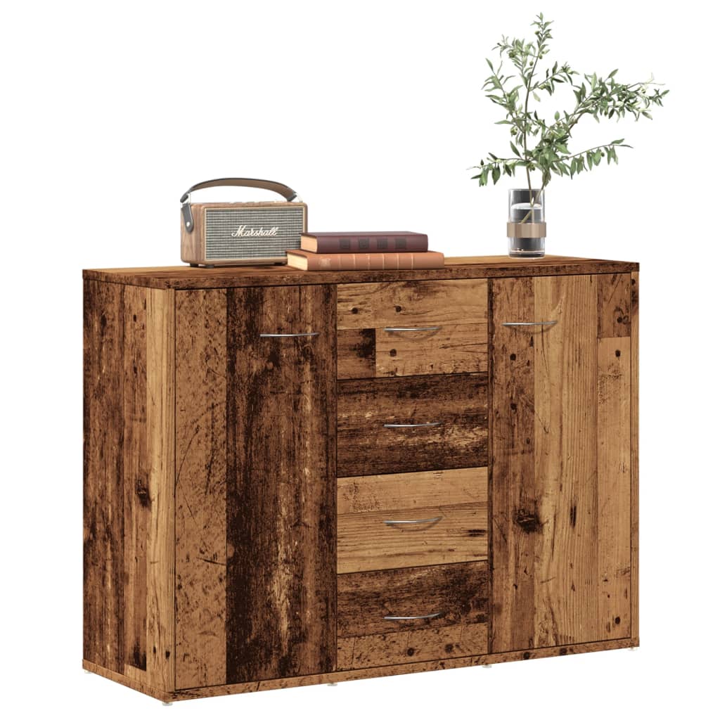 vidaXL Dressoir 88x30x65 cm bewerkt hout wit