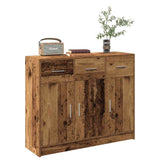 vidaXL Sideboard White 91x28x75 cm Engineered Wood