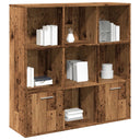 vidaXL Boekenkast 98x30x98 cm bewerkt hout wit