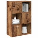 vidaXL Opbergkast 60x29,5x90 cm bewerkt hout wit