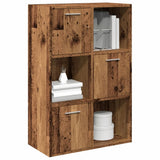 vidaXL Opbergkast 60x29,5x90 cm bewerkt hout wit