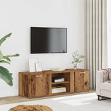 vidaXL TV cabinet 120x34x37 cm engineered wood white