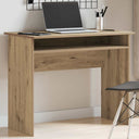 vidaXL Bureau 90x50x74 cm bewerkt hout wit
