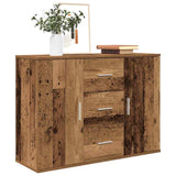 vidaXL Sideboard 91x29.5x65 cm engineered wood white
