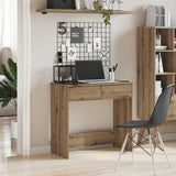 vidaXL Bureau 80x40x75 cm bewerkt hout wit