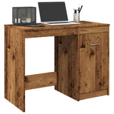 vidaXL Desk 100x50x76 cm engineered wood white