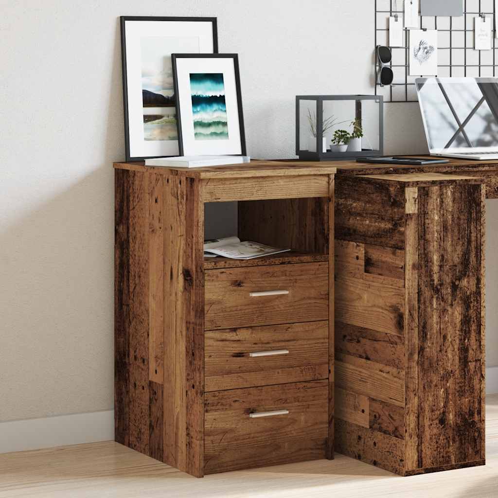 vidaXL Chest of Drawers 40x50x76 cm Engineered Wood White