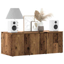 vidaXL Tv-meubel 80x34x30 cm bewerkt hout wit