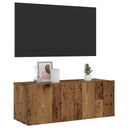 vidaXL Tv-meubel 80x30x30 cm bewerkt hout wit