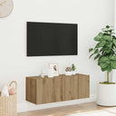 vidaXL Tv-meubel 80x30x30 cm bewerkt hout wit