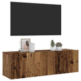 vidaXL Tv-meubel 80x30x30 cm bewerkt hout wit