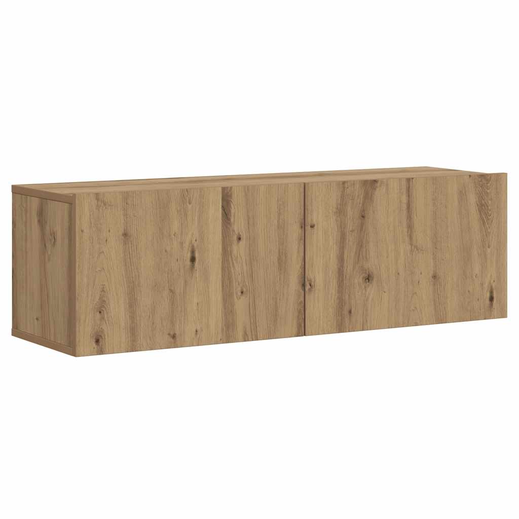 vidaXL Tv-meubel 80x30x30 cm bewerkt hout wit