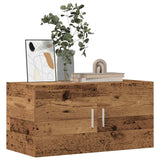 vidaXL Hangkast 80x39x40 cm bewerkt hout wit