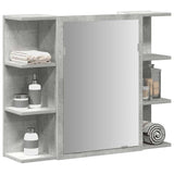 vidaXL Badkamerspiegelkast 80x20,5x64 cm bewerkt hout wit