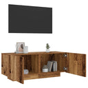 vidaXL Tv-meubel 100x35x40 cm bewerkt hout wit