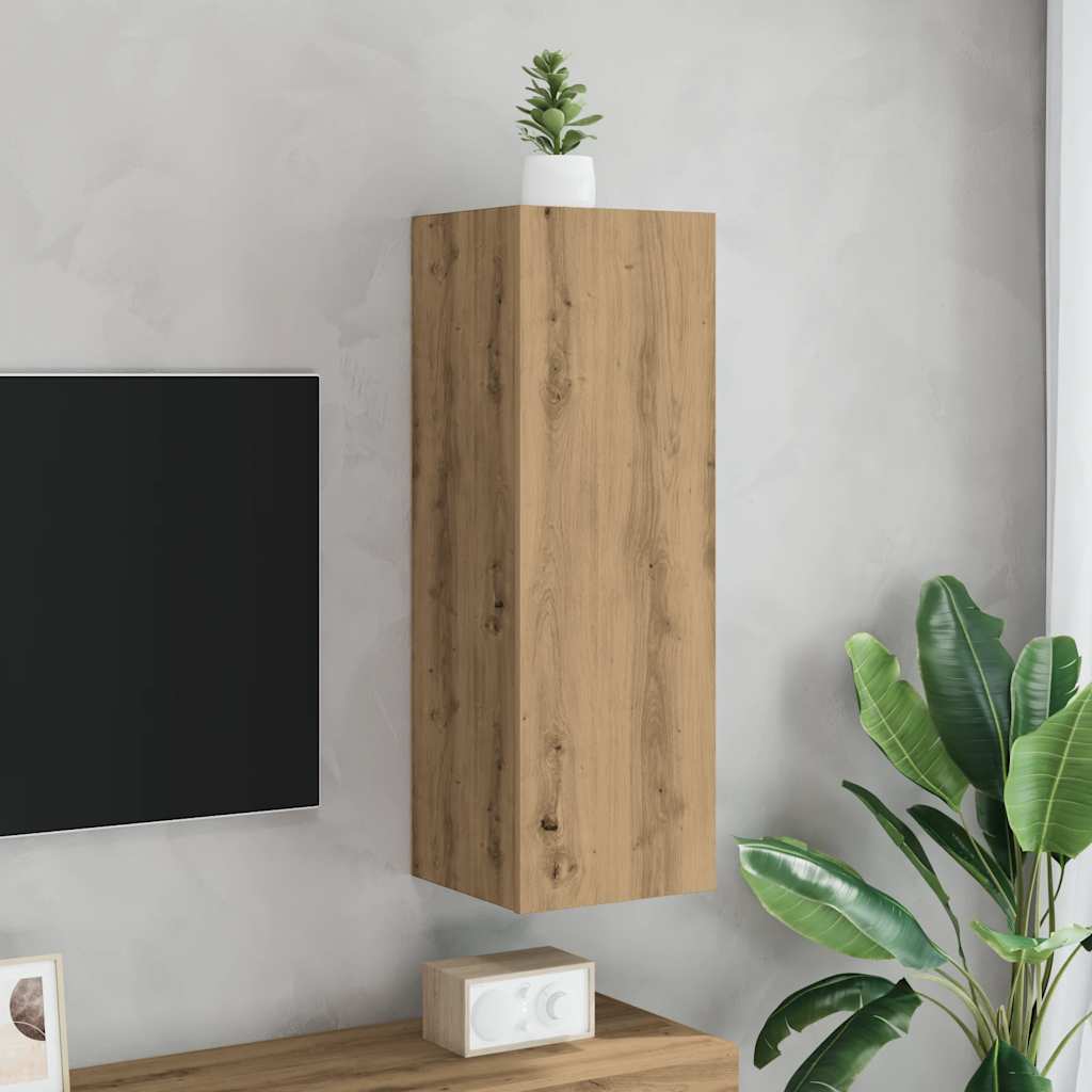 vidaXL Tv-meubel 30,5x30x60 cm bewerkt hout wit