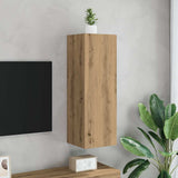 vidaXL Tv-meubel 30,5x30x60 cm bewerkt hout wit