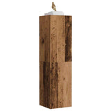 vidaXL Tv-meubel 30,5x30x60 cm bewerkt hout wit