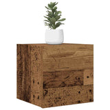 vidaXL TV Kast Oudhout 30,5 x 30 x 30 cm Bewerkt hout