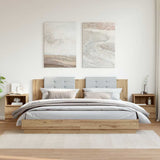 vidaXL Nightstand 40x40x50 cm engineered wood white
