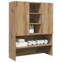 vidaXL Wasmachinekast 70,5x25,5x90 cm wit