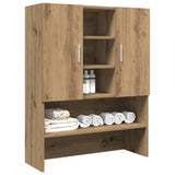 vidaXL Wasmachinekast 70,5x25,5x90 cm wit