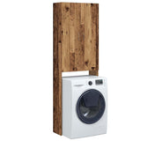 vidaXL Washing Machine Cabinet 64x25.5x190 cm white