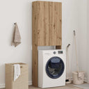 vidaXL Washing Machine Cabinet 64x25.5x190 cm white